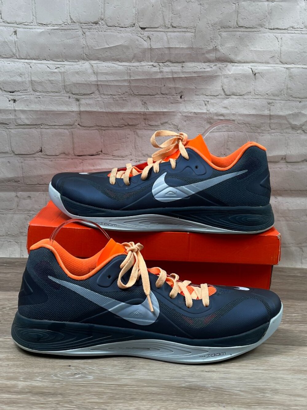 Nike Men's Zoom Hyperfuse 2012 Low 'Squadron Blue' 555034-400 Size 14